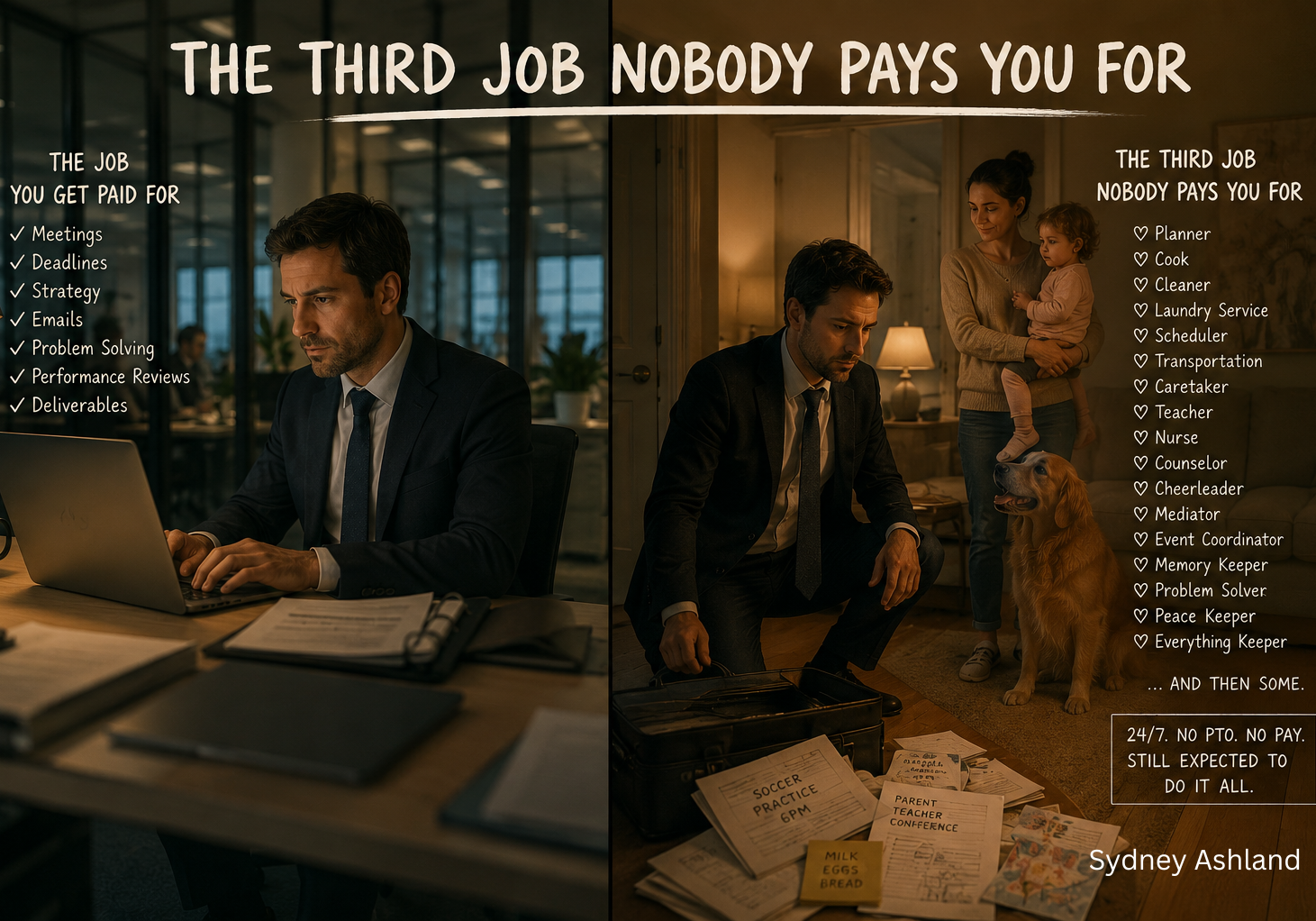 The Third Job Nobody Pays You For